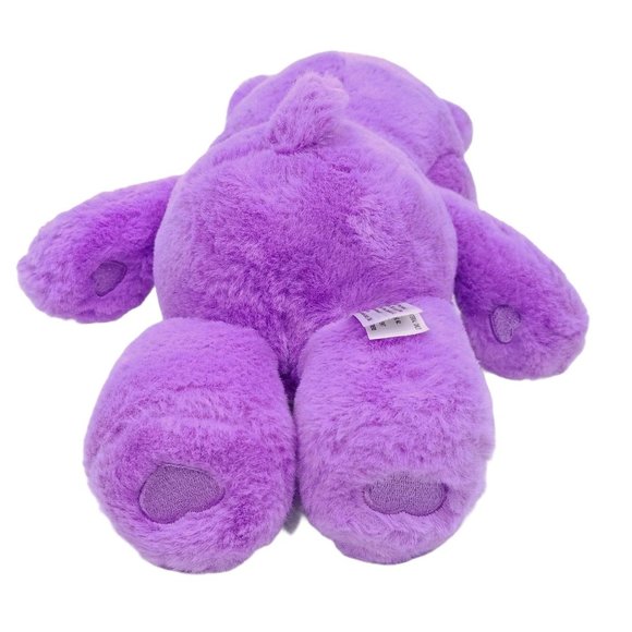 Care Bears Share Bear Plush Purple Violet Heart - Picture 4 of 11